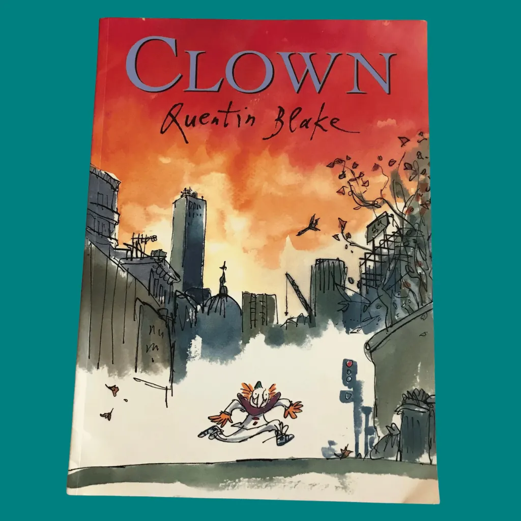 The cover of Quentin Blake's picture book Clown, now a circus show for schools in Walthamstow